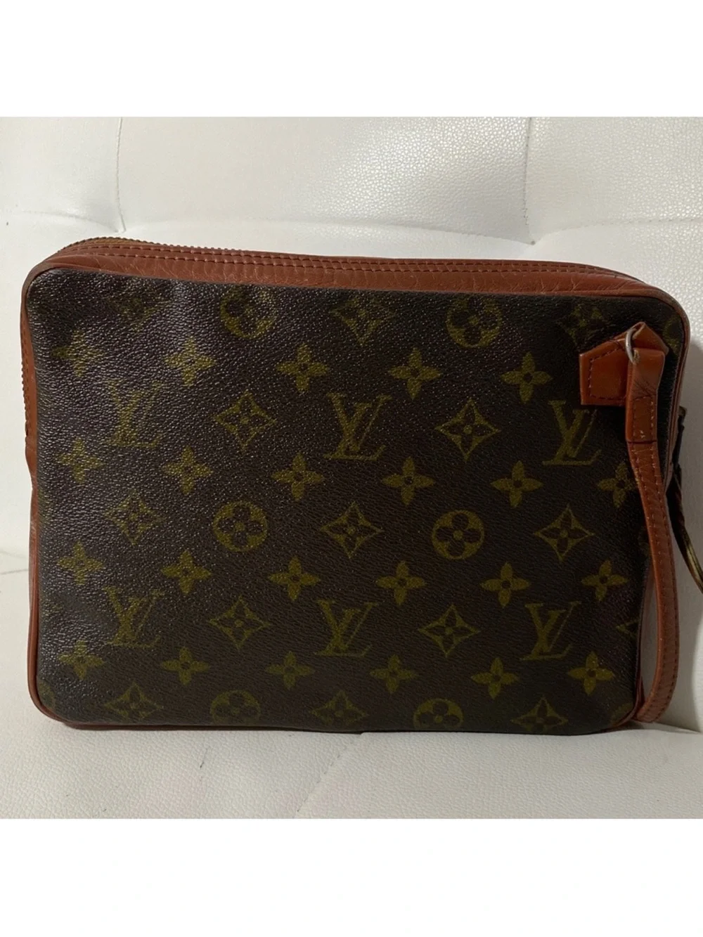 Authentic Louis Vuitton Monogram Pochette Sport PM Clutch